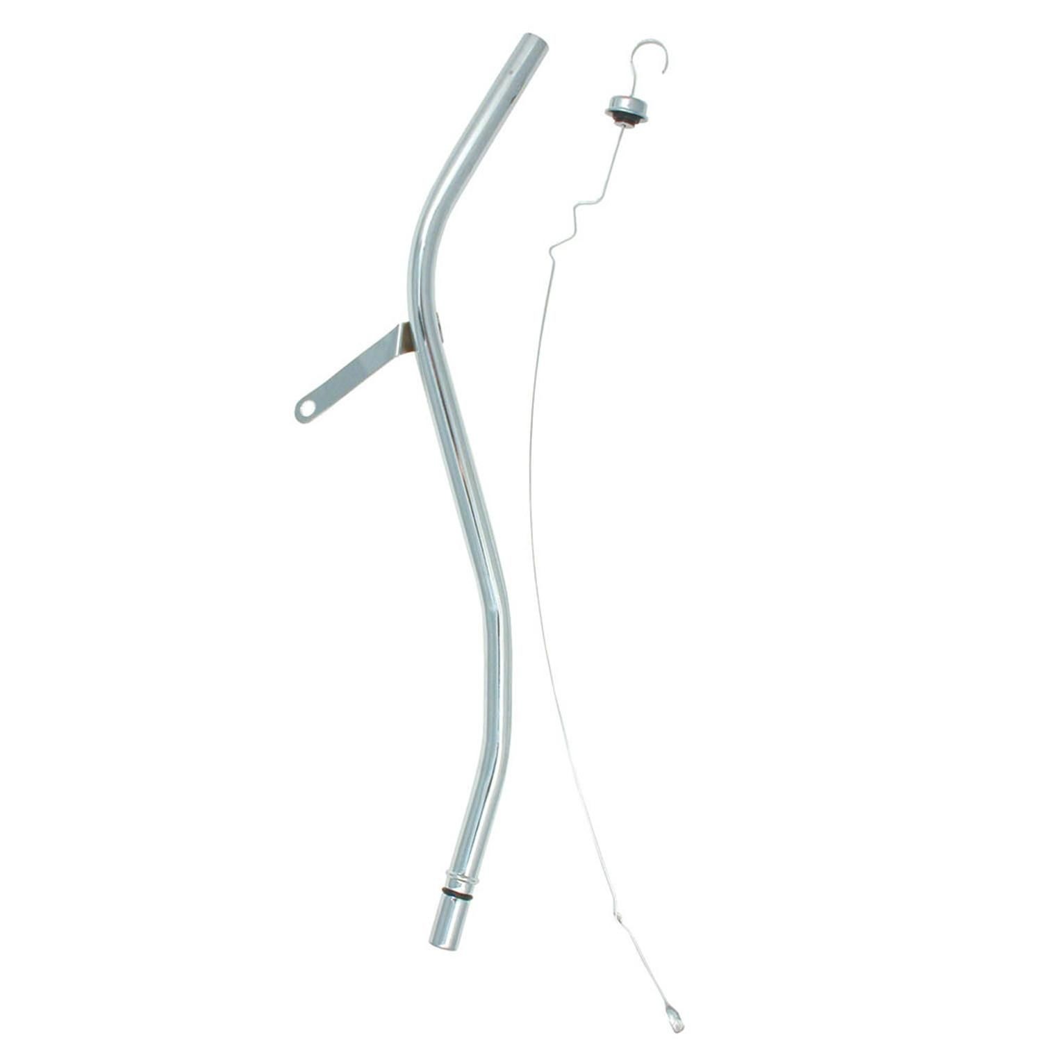 Spectre 24in Chrome Plated Steel Transmission Fluid Dipstick And Tube