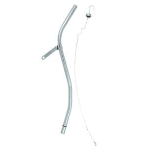 Spectre 24in Chrome Plated Steel Transmission Fluid Dipstick and Tube for GM Turbo 400 for Ford Fusion