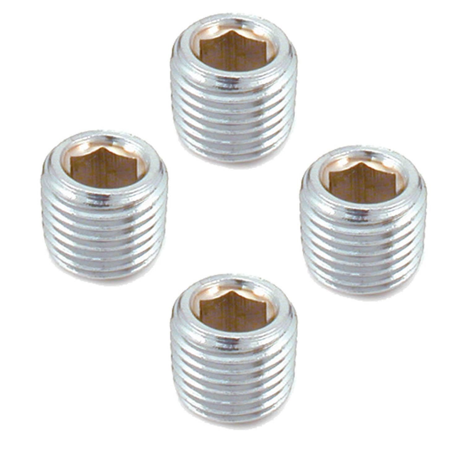 Spectre Plated 1 4in Plated Pipe Plug