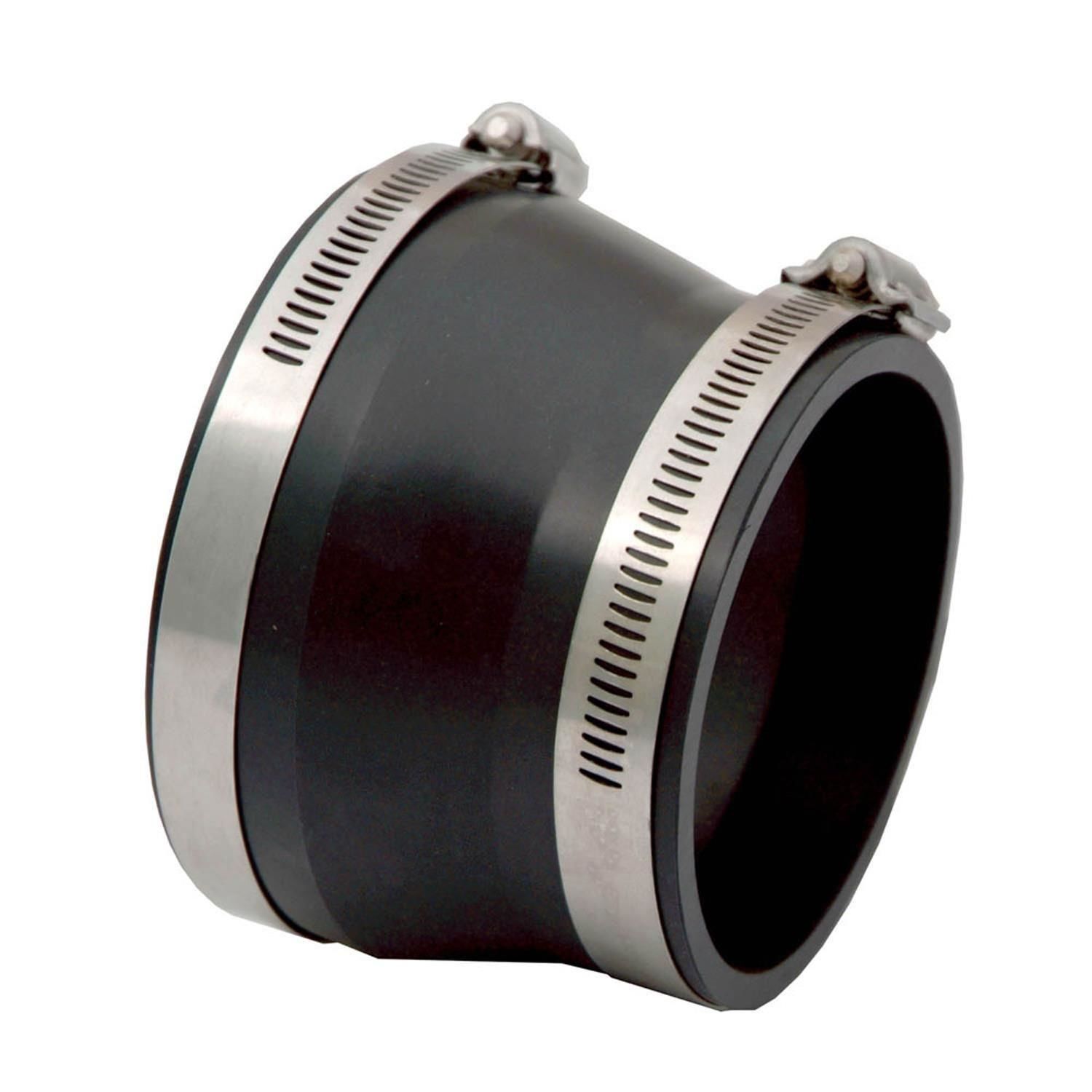 Spectre Black 4in X 3.5in Air Intake Tube Reducer Coupler