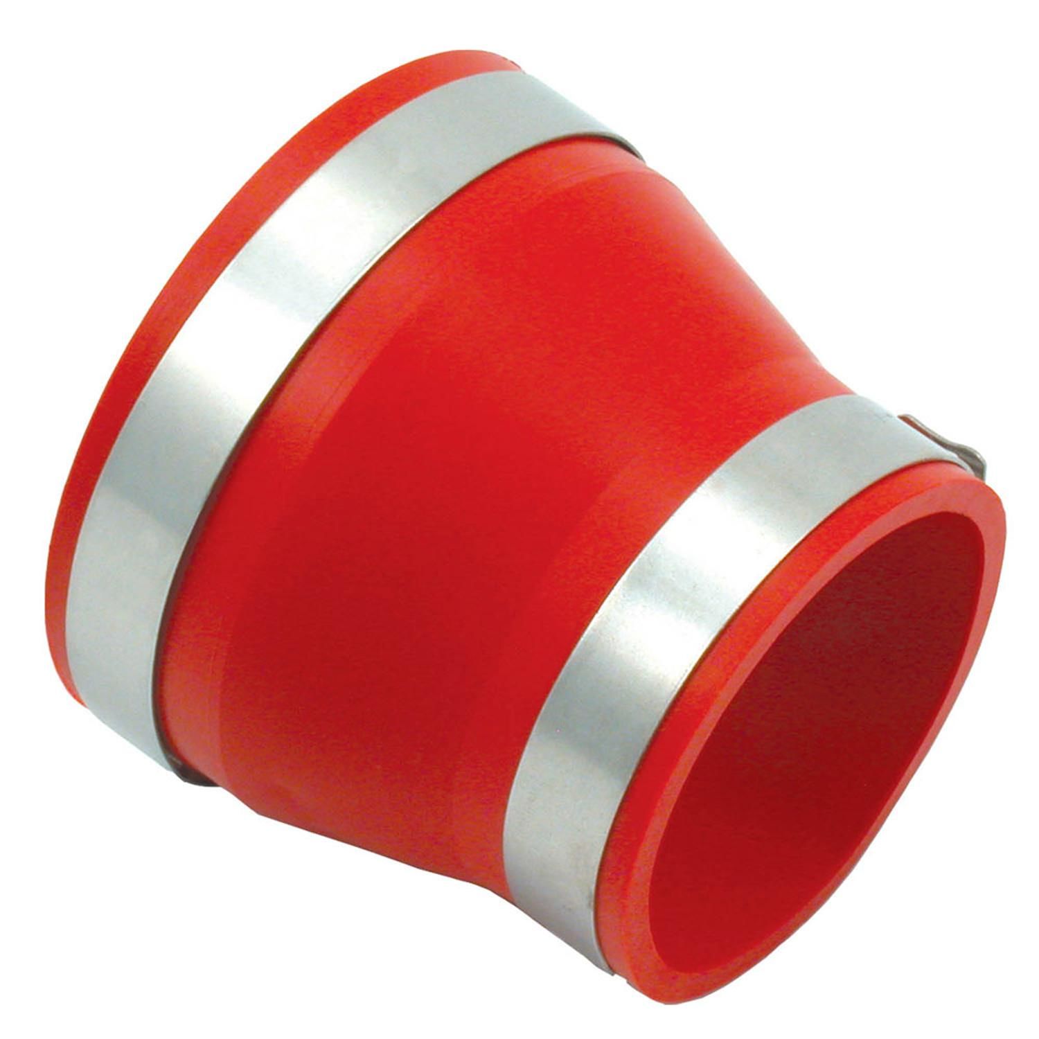 Spectre Red 4in X 3.5in Air Intake Tube Reducer Coupler