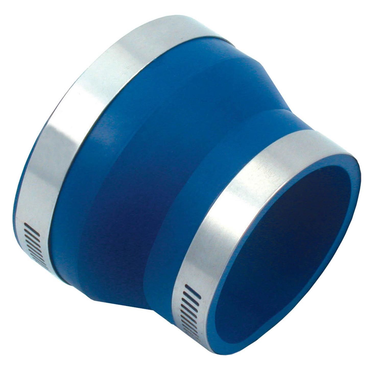 Spectre Blue 4in X 3in Air Intake Tube Reducer Coupler