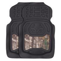 Realtree Signature Automotive Black And Camo Floor Mat