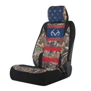 Realtree Signature Automotive Americana Low Back Seat Cover