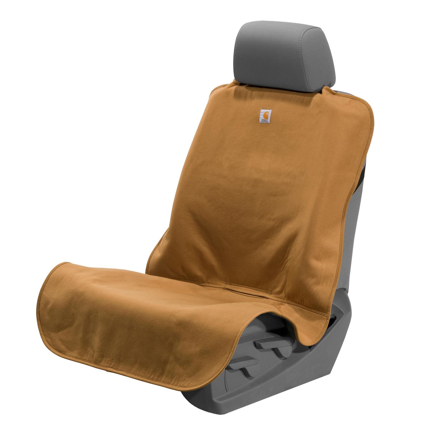 Carhartt Signature Automotive Brown Low Back Workwear Seat Cover 2 Piece