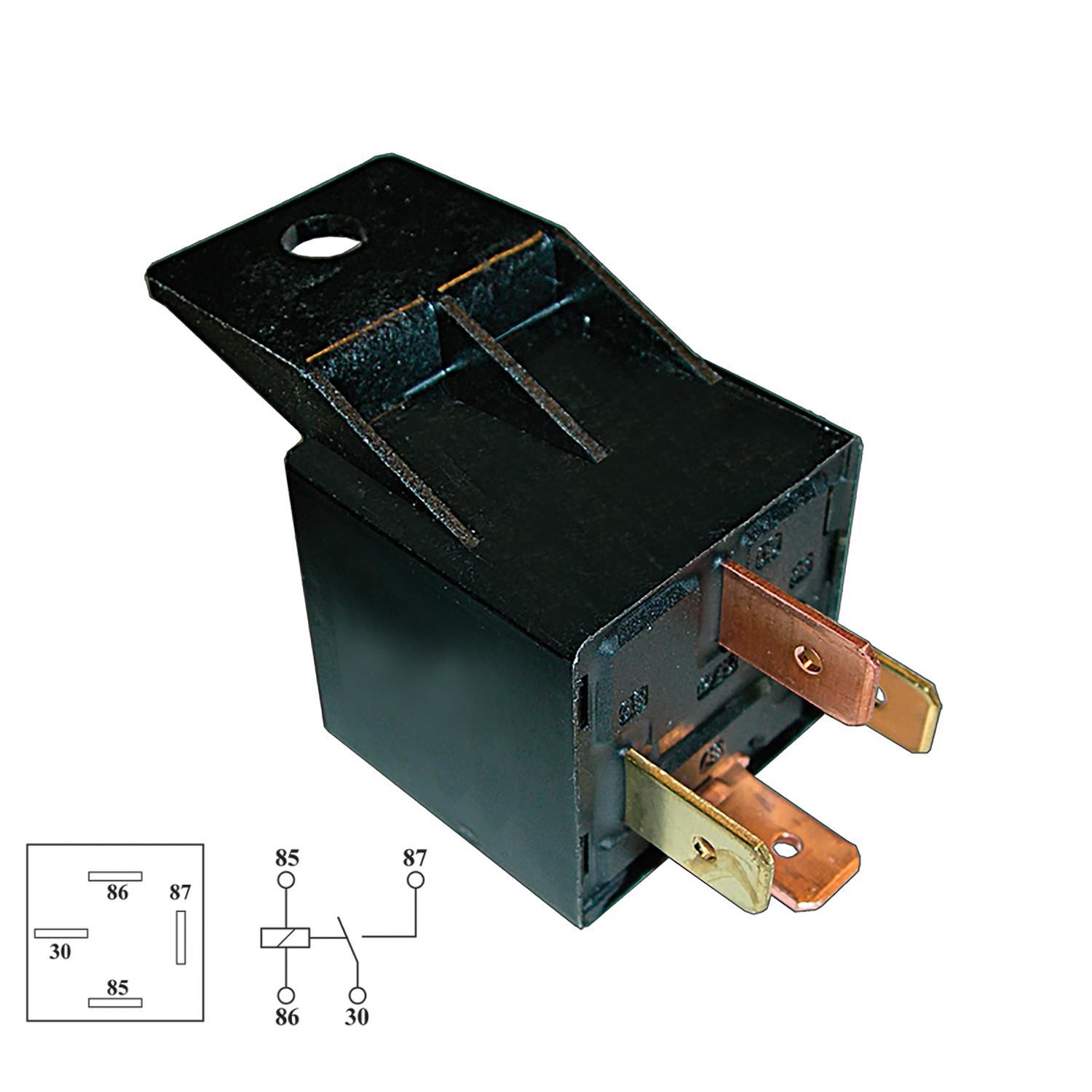 Santech 12 Volt Universal Single Pole Single Throw Relay