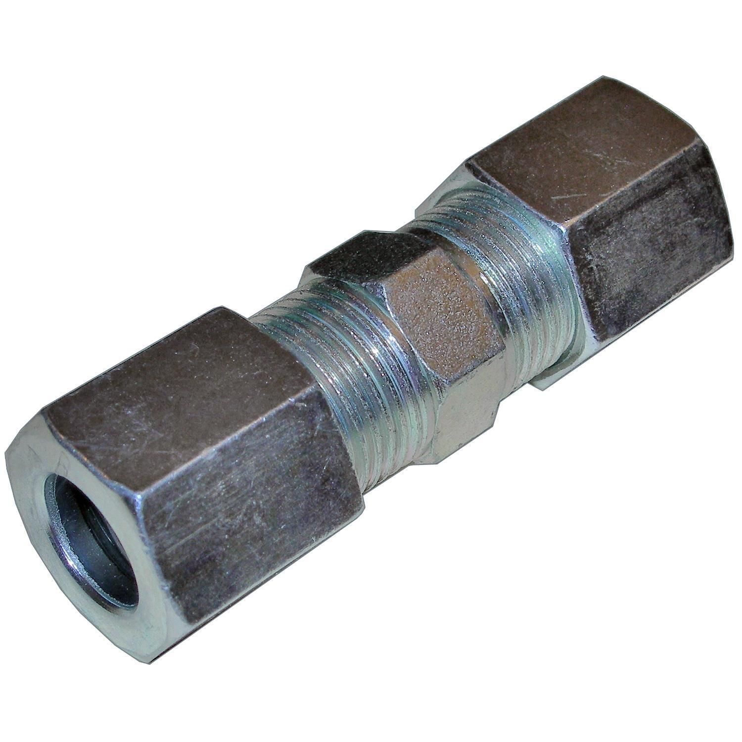 Santech No 8 1/2in Metal Tube Splice Compression Fitting