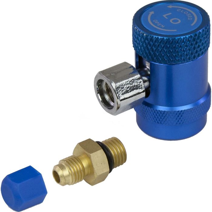 ( ◠‿◠ )  453 OEM Tools 1234yf Manual Coupler Set with 134a Hose and ACME Adapter