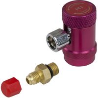 ルーアサン専用！！ 送料無料 新型カーエアコン 1234yfクーラー専用 冷気復活 メーター付