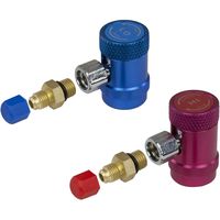 Santech Manual Shut Off R12 Flow Control Valve 1/4in FFL X 1/4in MFL