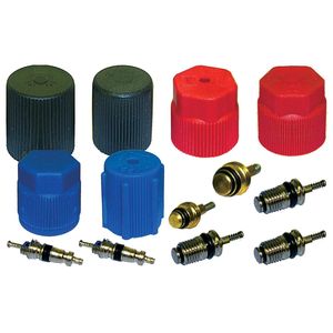 Santech A/C System Valve Core and Cap Kit MT2906