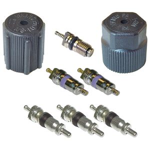 Best A/C System Valve Core and Cap Kit for Cars, Trucks & SUVs