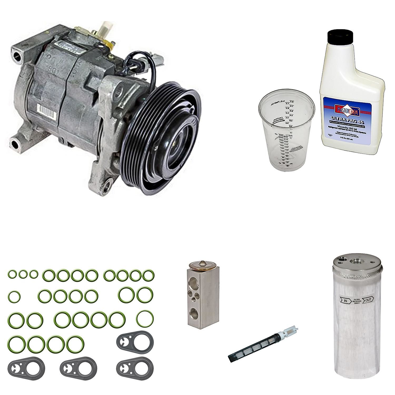 Santech A/C Compressor Kit P9623856