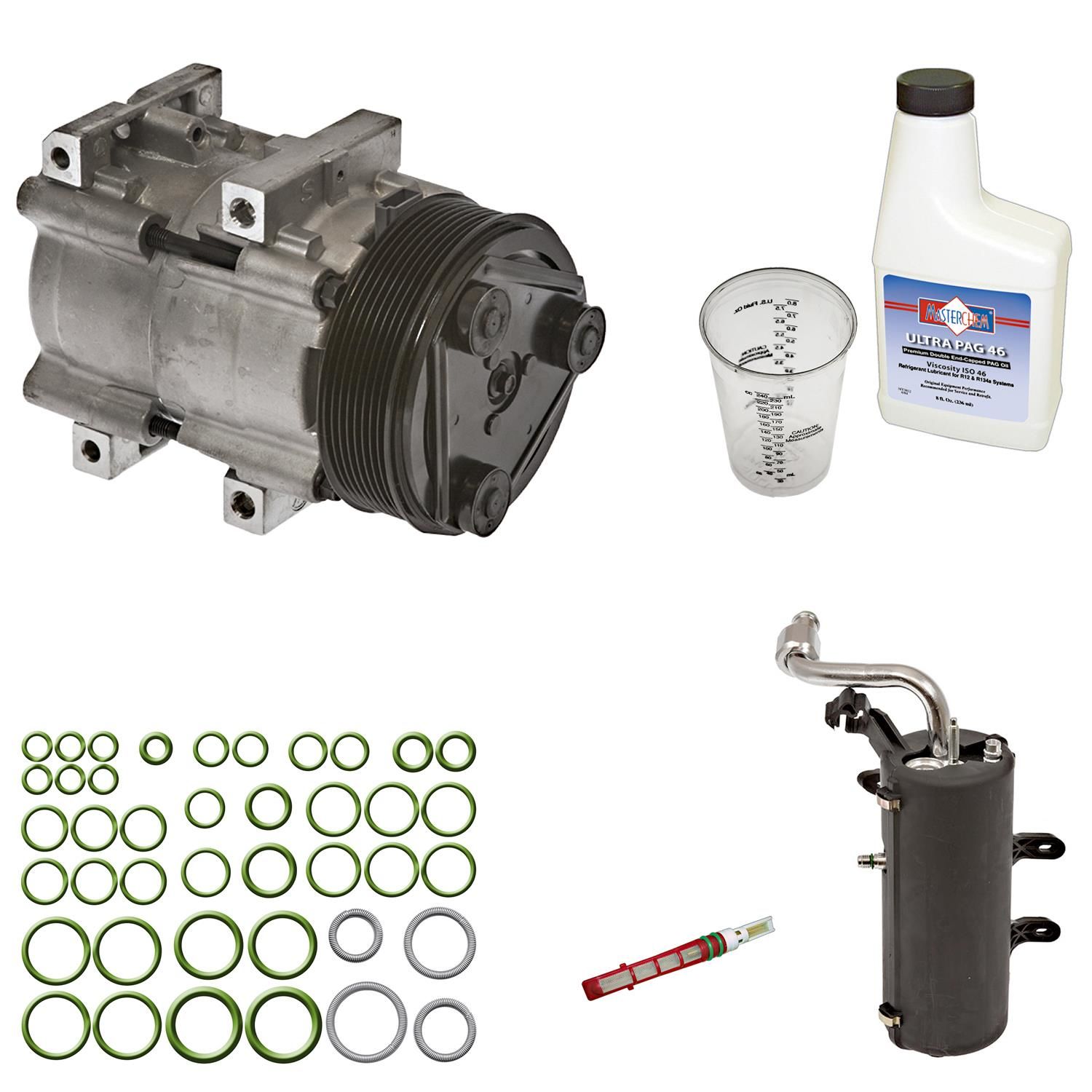 Santech A/C Compressor P96-24366