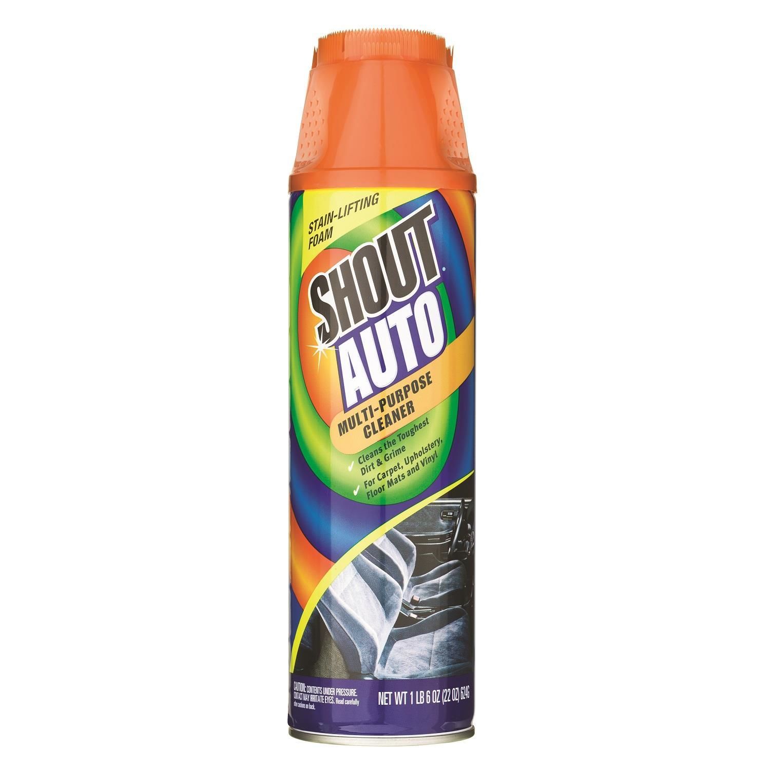 Shout Auto MultiPurpose Cleaner Foam 6oz