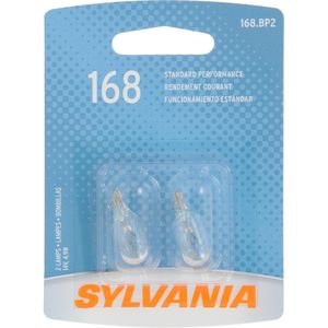 Sylvania Basic Mini Bulb 168 for Nissan/Datsun Armada