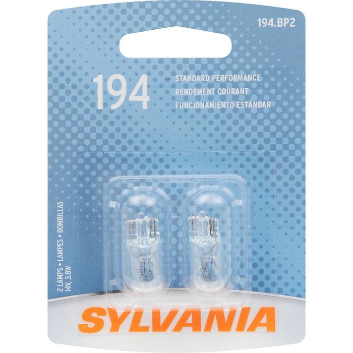 Sylvania 194 White LED Automotive Mini Bulb, Pack of 1 