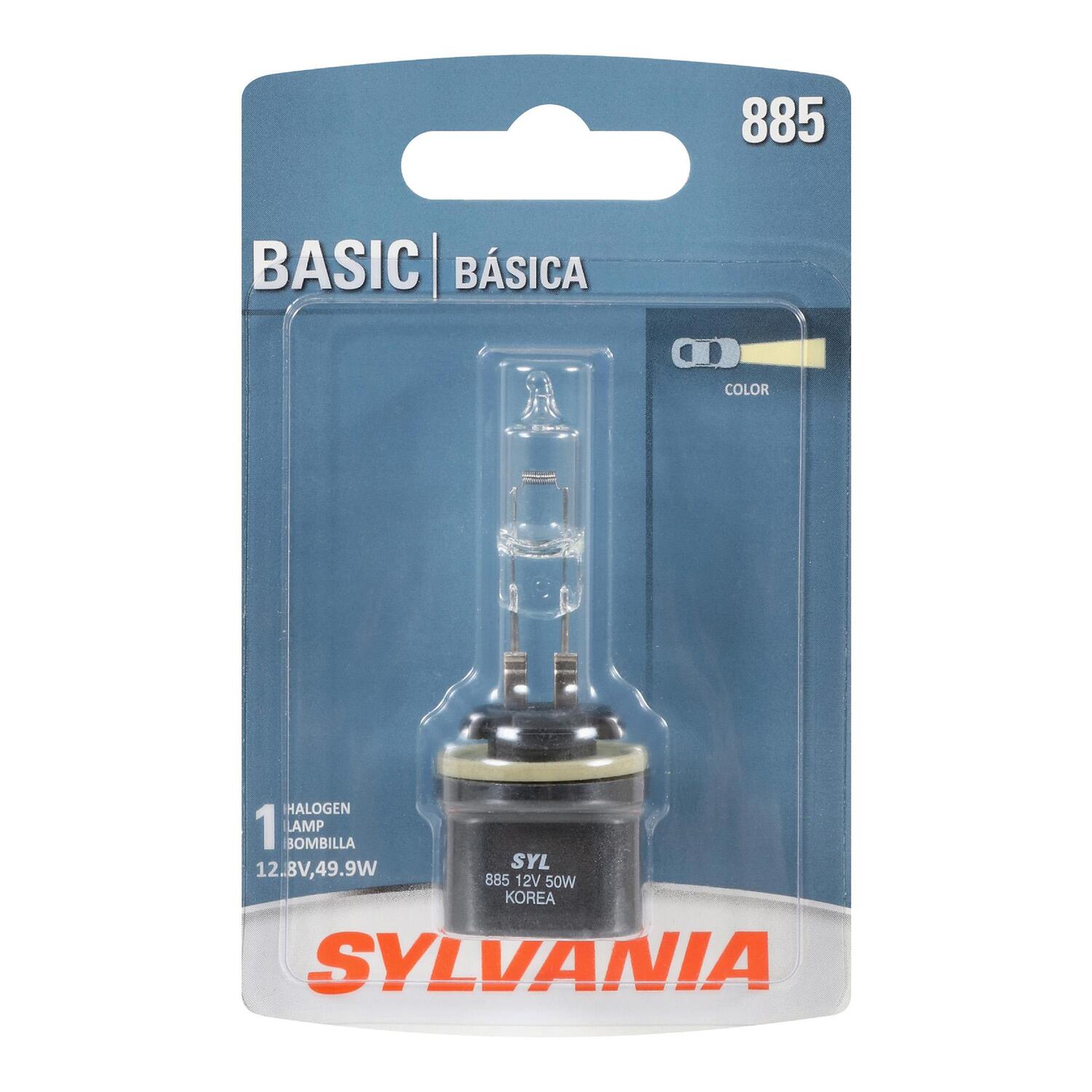 Sylvania Basic Fog Light/Headlight Bulb 885