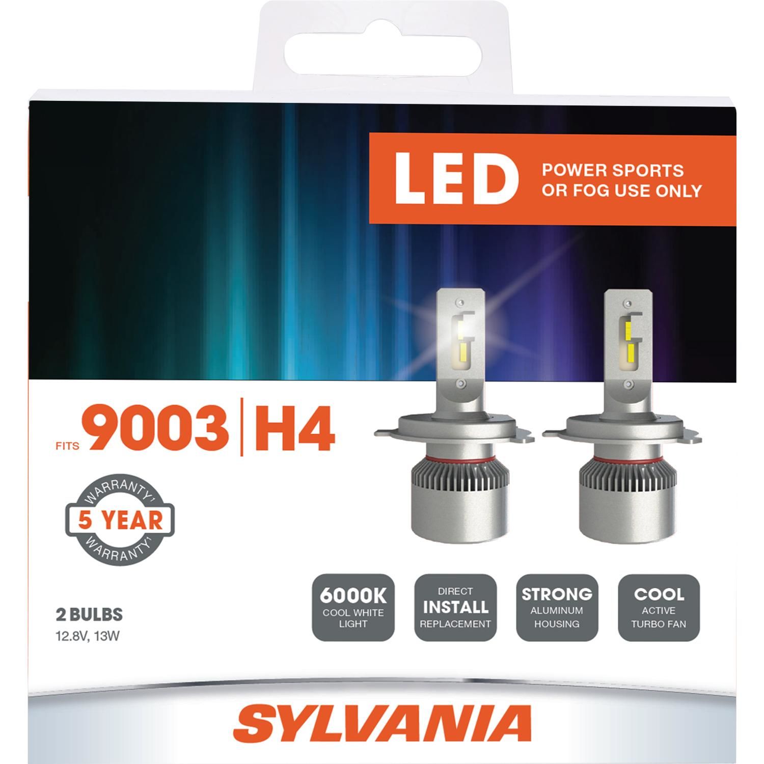 Platinum H4 (9003) LED Bulb Twin Pack