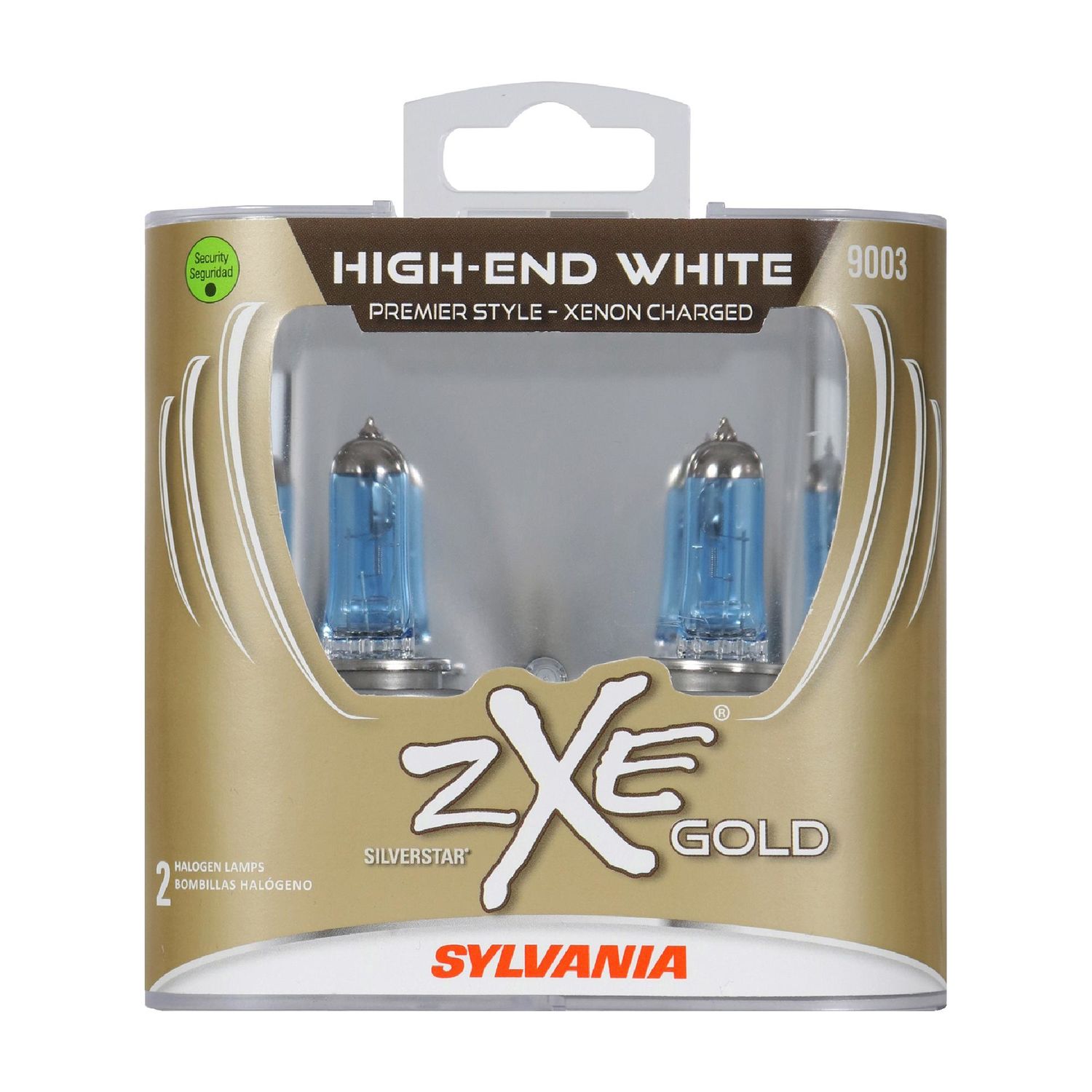 SilverStar zXe Headlight and Fog Light Bulb 9003SZGOLD-2