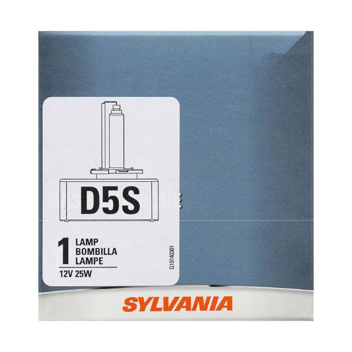 SYLVANIA D1S Basic HID Headlight Bulb, 1 Pack