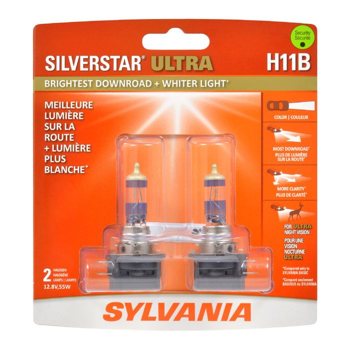 H11 Standard Halogen headlight Bulb For Low Beam High Beam Fog