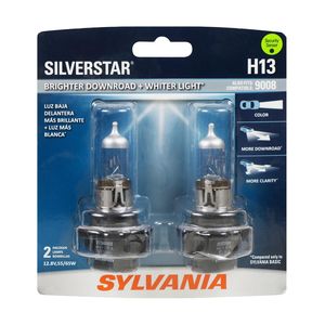 SilverStar Headlight and Fog Light Bulb H13ST-2 for 2017 Jeep Renegade