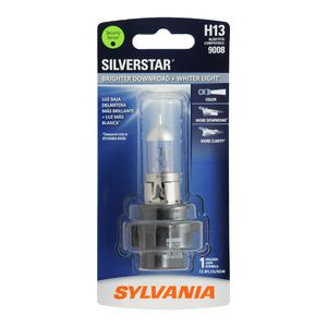 SilverStar Headlight and Fog Light Bulb H13ST for 2017 Jeep Renegade