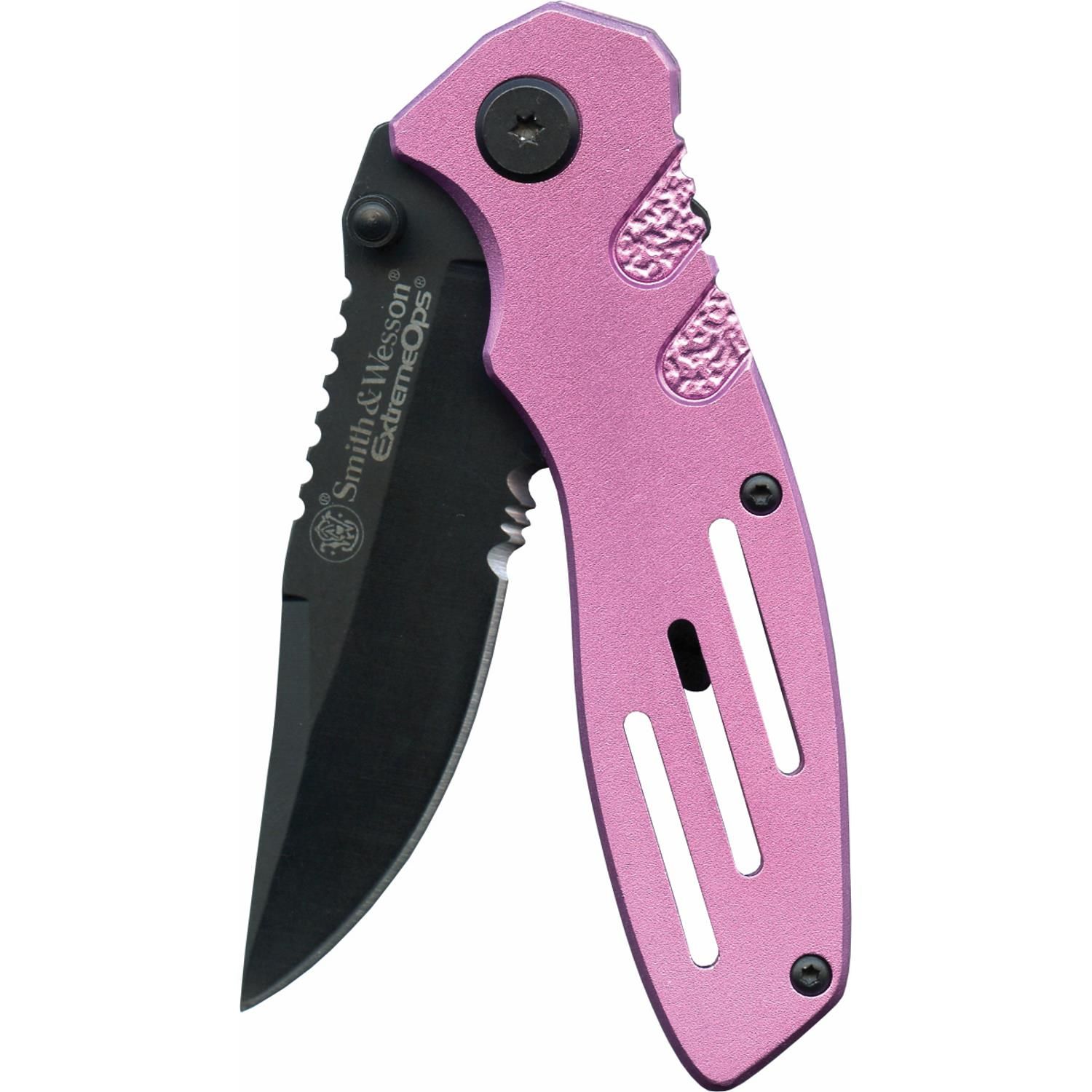 Smith & Wesson Pink Handle Knife