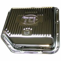 TCI Auto Stock Depth Polished Chrome-Plated Steel Pan for GM Th350