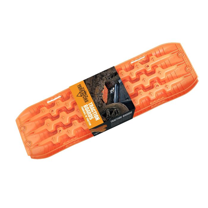 TrailFX 42.5in L x 12.5in W x 2.5in H Supports 20,000lbs Injection Mold Nylon Orange Traction