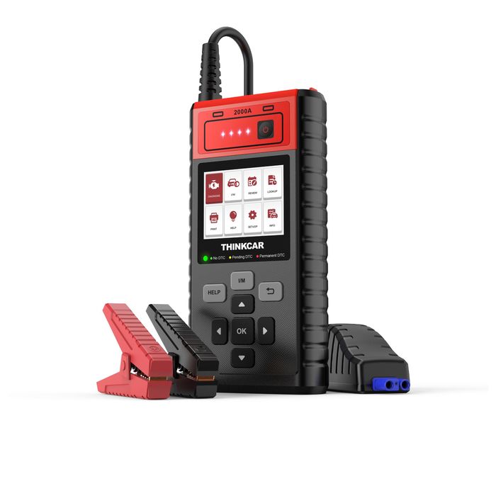 THINKCAR OBD II Diagnostic Code Reader Combined with Battery