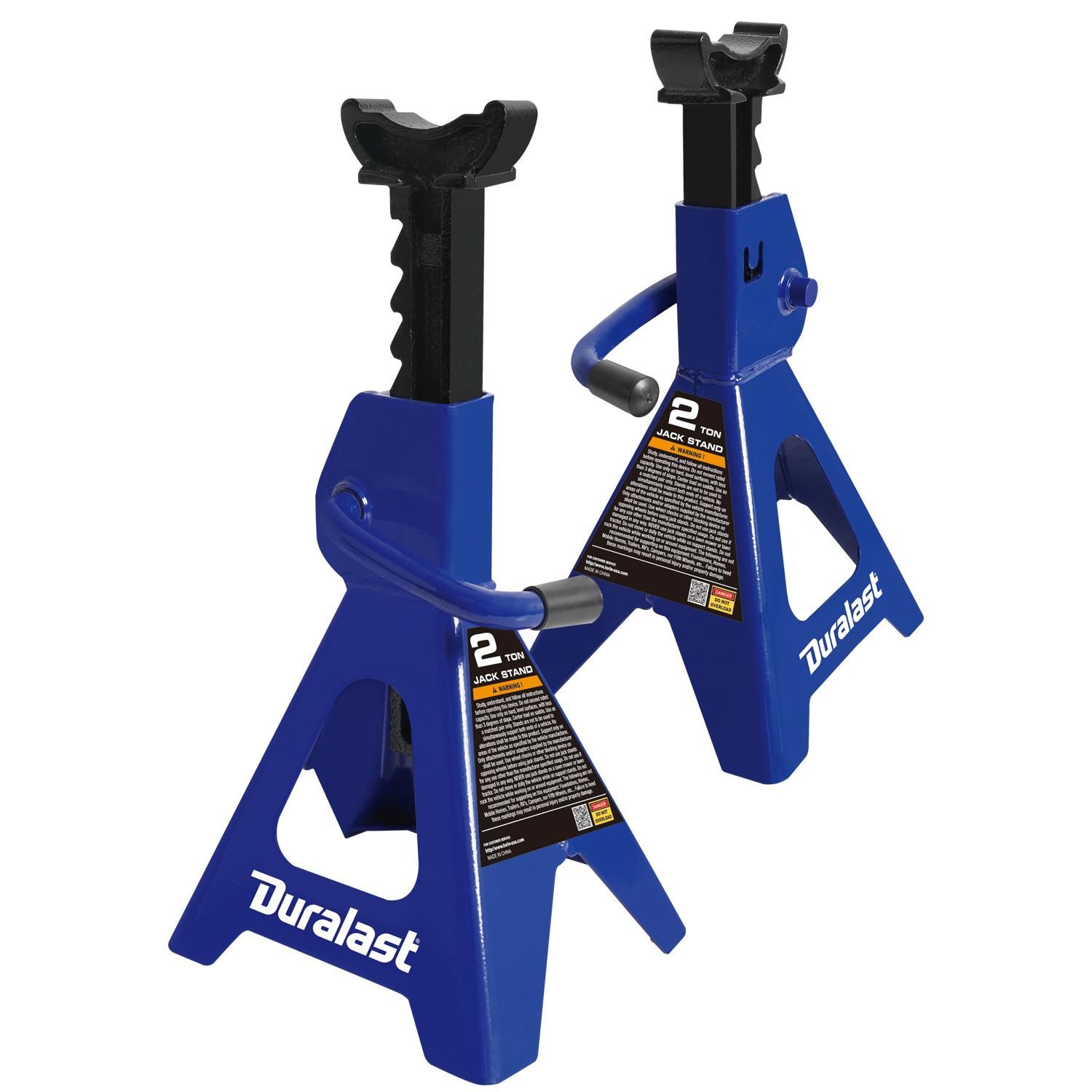 Keel Onmiddellijk meerderheid Duralast 2 Ton Jack Stand 1 Pair