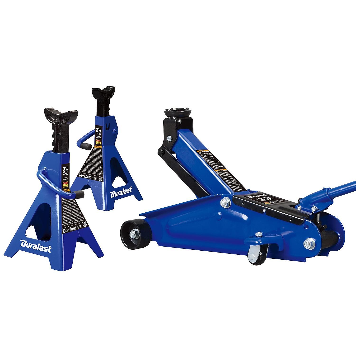 2 ton hydraulic jack and stand on sale kit