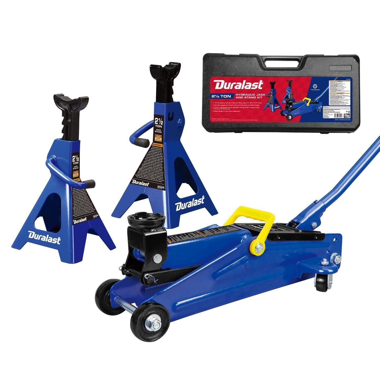 hydraulic jack and stand kit