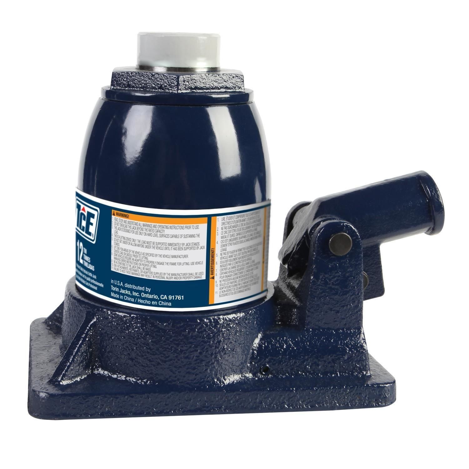 TCE 12 Ton Stubby Professional Bottle Jack