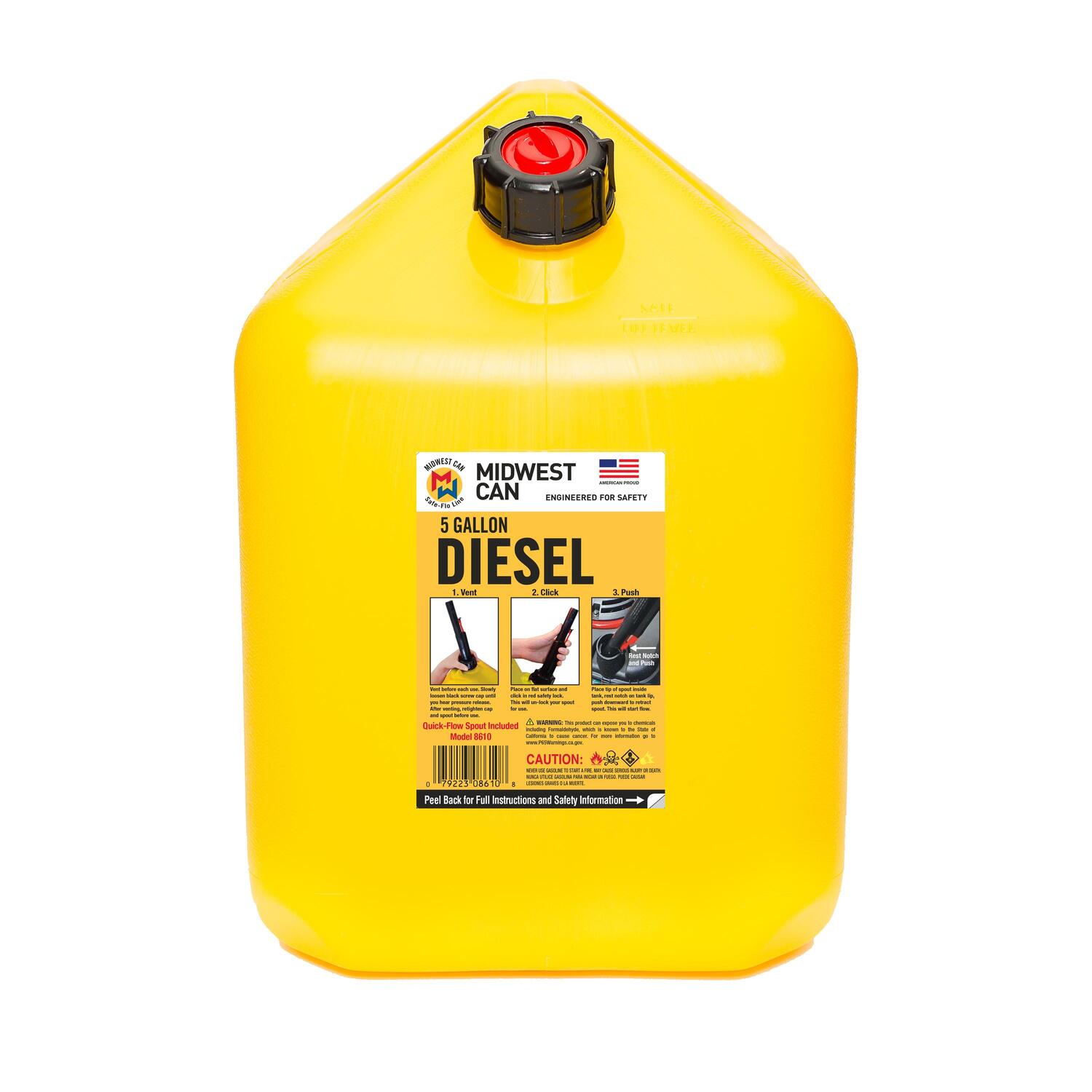 Midwest Can EPA Diesel Can 5gal