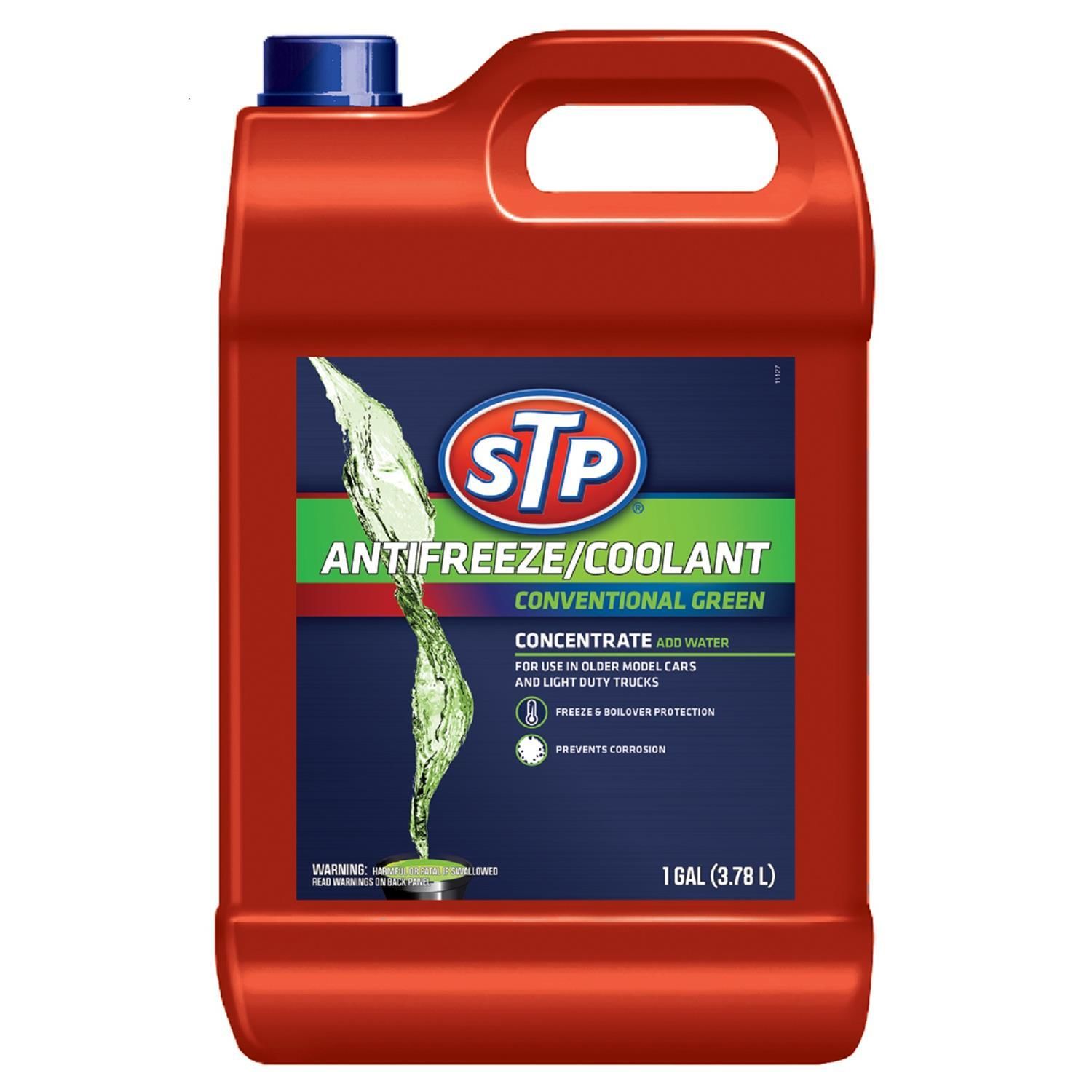 STP Conventional green concentrate antifreeze and coolant