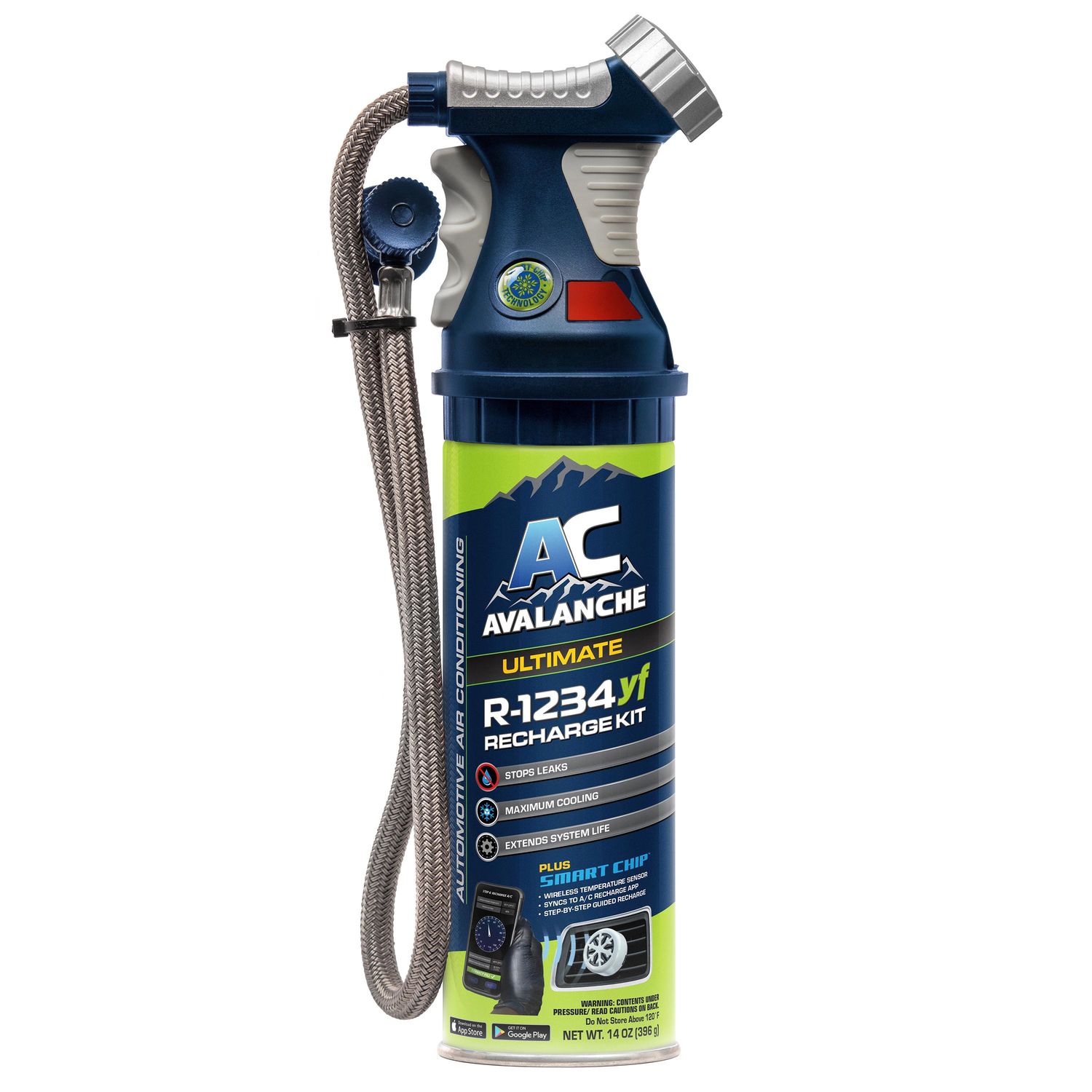 A/C Avalanche R1234yf Refrigerant With Smart Chip Dispenser