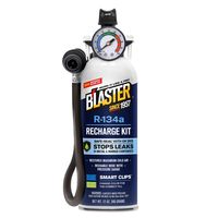 Sub - Zero R134a Synthetic Refrigerant / Stop Leak / Cold Air Boost / Charging Hose / Gauge 18 oz