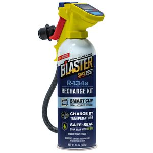 B'laster R134a Recharge Kit with Digital Gauge and Smart Clip 16oz