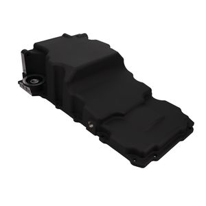 Top Street Performance Black Aluminum Low-profile Retro Fit LS 5.7 Quart Oil Pan with Added Clearance for Nissan/Datsun D21