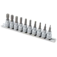 Duralast 1/2in Drive Metric Hex Bit Set 3 Piece