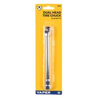 2 GOLIATH INDUSTRIAL 6" TIRE INFLATOR AIR CHUCKS DUAL CURVED HEAD - Foto 4