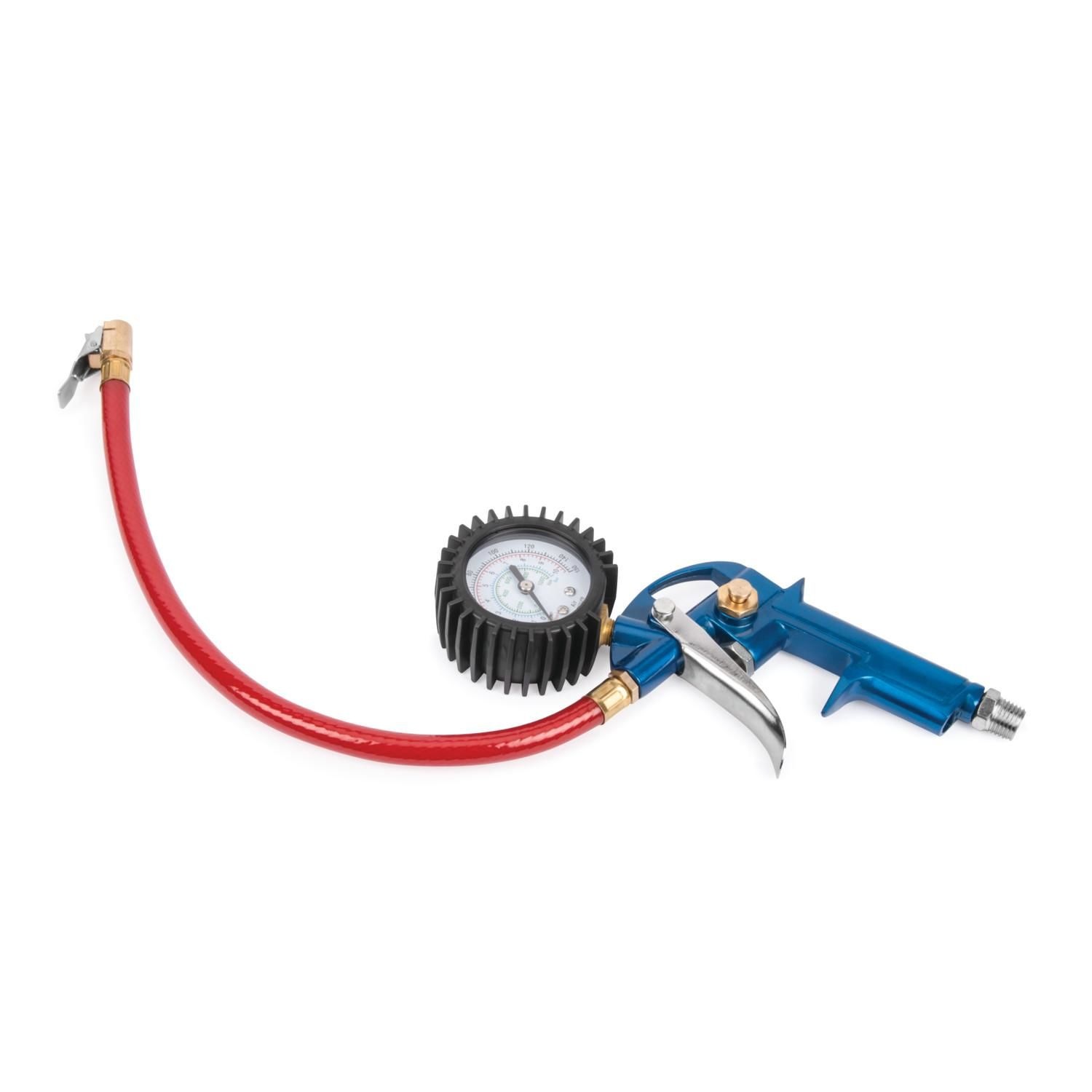 Autozone tire store inflator with gauge