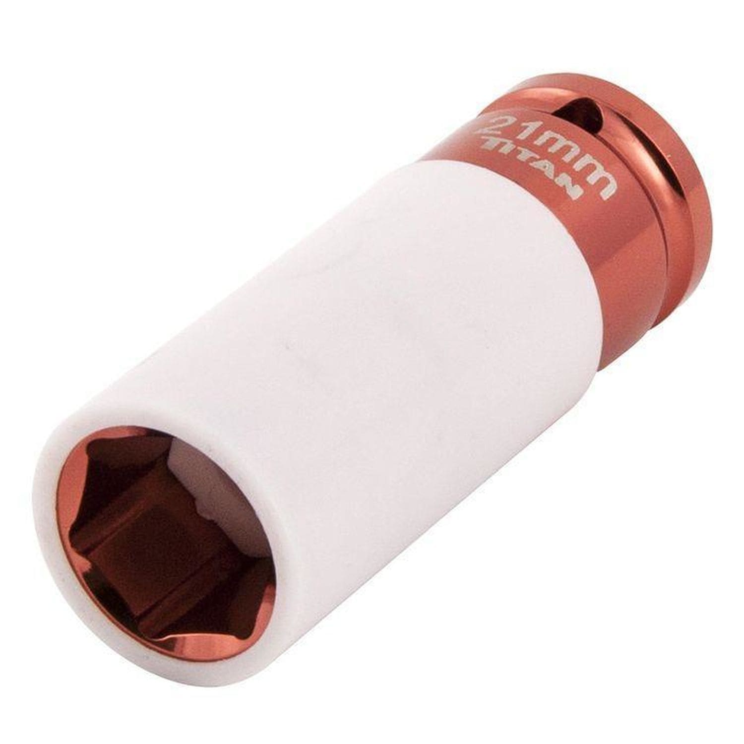 Shkalacar Radmuttern-Stecknuss 21 Mm, 1/2" Antrieb – CR-MO Stahl, Dünnwandig, Non-marring