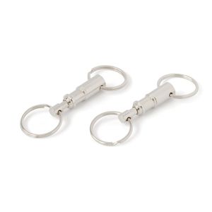 Key Rings: Multi 6-Keys Ring Holder with Quick Release