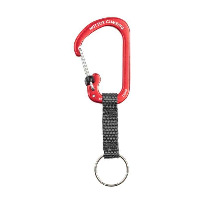 Nite Ize Aluminum Red Chain Carabiner Key No.3 SlideLock