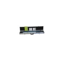 Mayes 10186 Straight Edge Aluminum Ruler (12 Inch x 1 Inch)