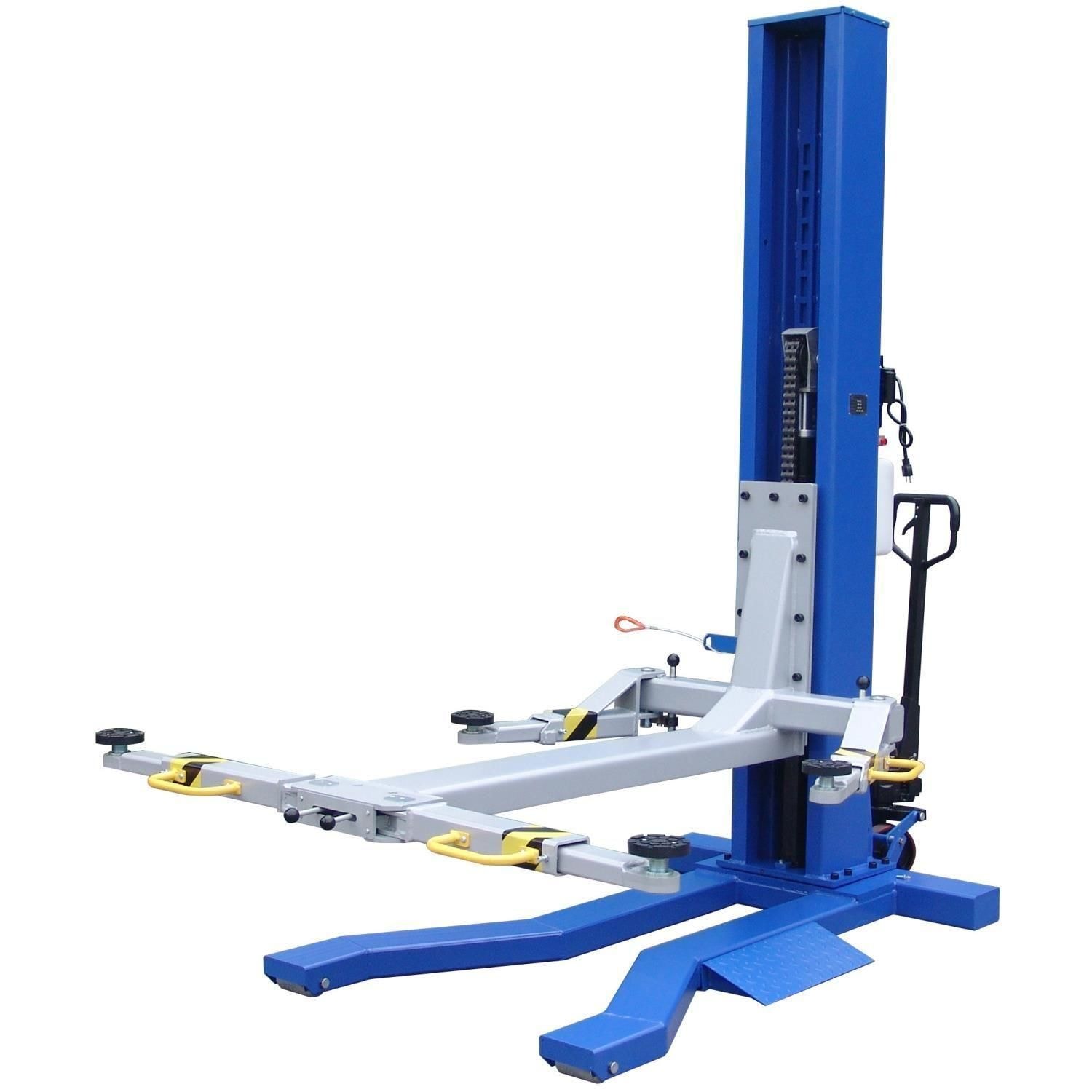 Ideal Automotive Equipment 6000lbs Single Post Car Lift